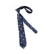 thumbnail image 5 of Corbata para hombre bordada, accesorios de ropa de moda, corbata clásica suave para hombre Caballo azul oscuro, 5 of 9