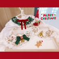 thumbnail image 4 of Pet Dog Cat Bandana Christmas Puppy Santa Elk Snowflake Bibs Towel Scarf Neckerchief, 4 of 8