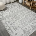thumbnail image 5 of JONATHAN Y MOROCCAN HYPE 5 x 8 Area Rug, Idris Tribal Diamond Geometric - Gray/Beige, MOH304A-5, 5 of 9
