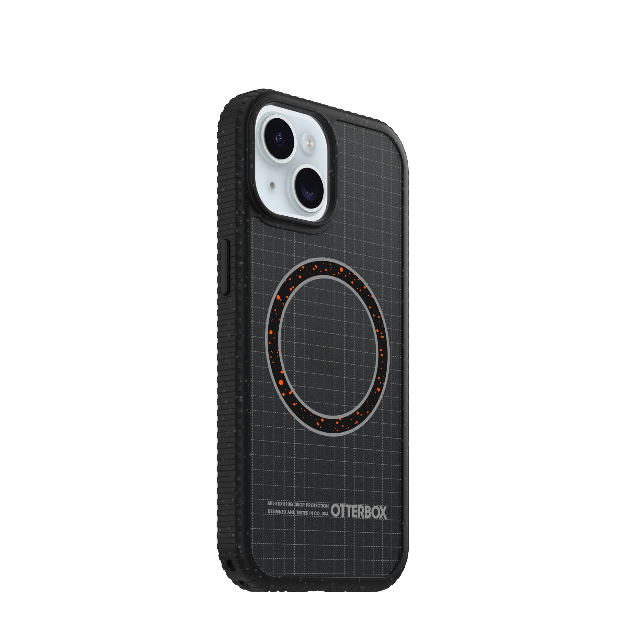 OtterBox Sole Series Case with MagSafe for Apple iPhone 15, iPhone 13, iPhone 14, iPhone 16e, iPhone 17e - Black