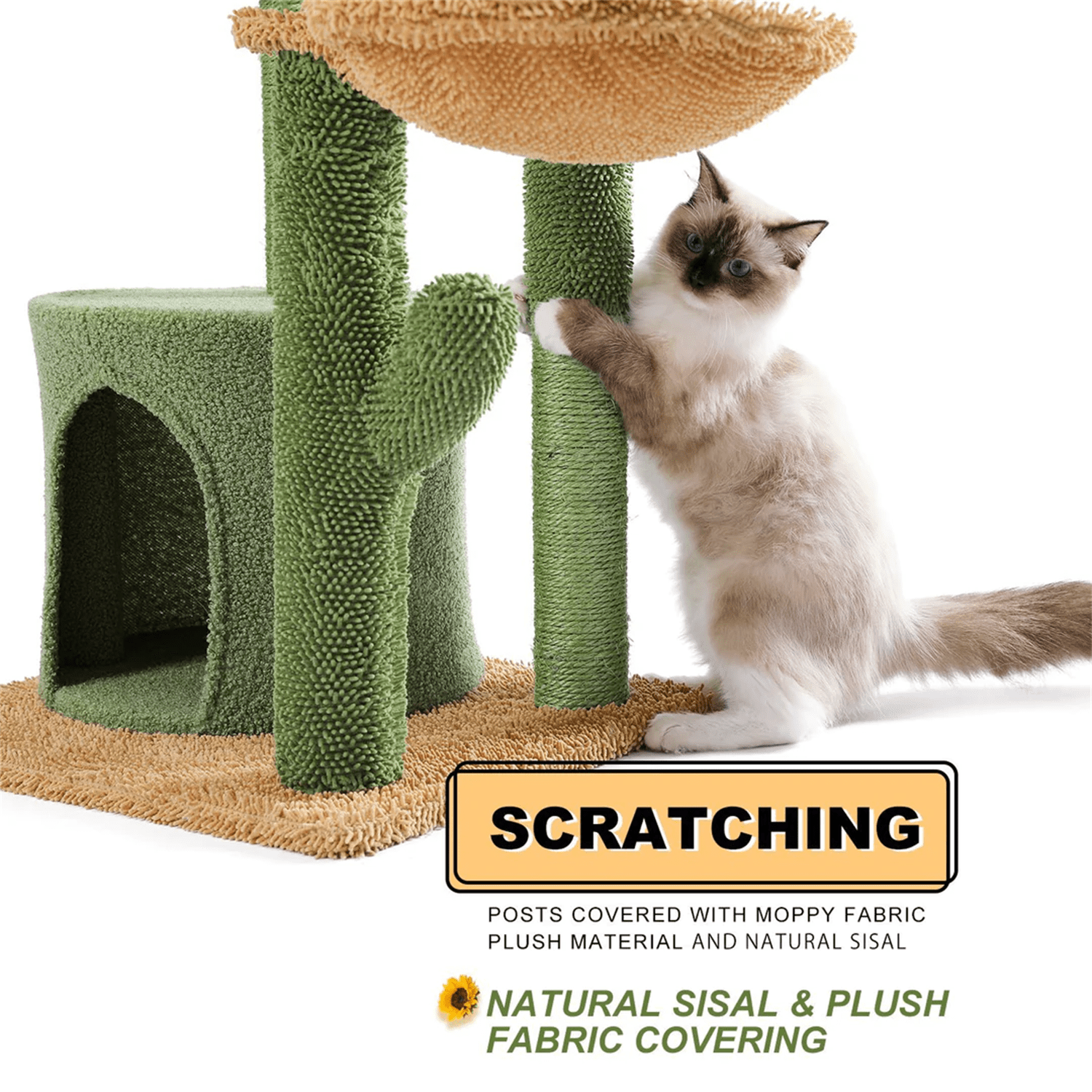 Pefilos 95"-108" Adjustable Height Cactus Cat Tree for Indoor Cats, Modern Floor to Ceiling Cat Tower, 5 Level Cat Climbing Tree, Green Pefilos 95"-108" Adjustable Height Cactus Cat Tree for Indoor Cats, Modern Floor to Ceiling Cat Tower, 5 Level Cat Climbing Tree, Green