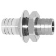 thumbnail image 1 of Beduan 5/8"" Manguera Barb Thru-Bulk Bulkhead Unión hexagonal recta Accesorio de acero inoxidable, 1 of 4