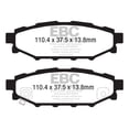 thumbnail image 4 of EBC Brakes Yellowstuff 4000 Series Street and Track Brake Pad Set Fits select: 2009-2018 SUBARU FORESTER, 2016-2022 SUBARU CROSSTREK, 4 of 4