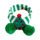 thumbnail image 5 of Bufanda de Navidad para mascotas Bufanda de punto para mascotas, traje de Navidad para perros conejo, calentador de cuello de invierno, traje de , de navidad verde árbol de navidad verde, 5 of 8