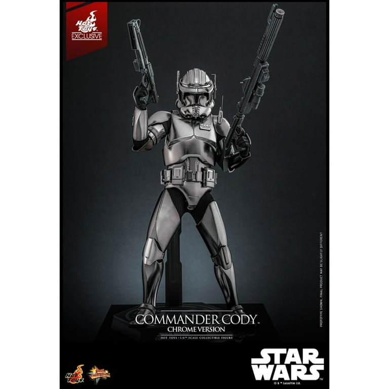Commander Cody (Chrome) Star Wars ROTS MMS Fully Poseable