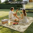 thumbnail image 4 of Vintage Dragonfly Outdoor Rug for Patio/Deck/Porch, Non-Slip Large Area Rug 6 x 9 Ft, Vintage Brown Tree Branch Indoor Outdoor Rugs Washable Area Rugs, Reversible Camping Rug Carpet Runner, 4 of 8