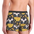 thumbnail image 3 of Goofa Mouse Cheese Printed Men's Boxer Briefs Underwear, Moisture-Wicking Underwear, Trunk,Soft and Breathable Cotton Underwear-X-Large, 3 of 9