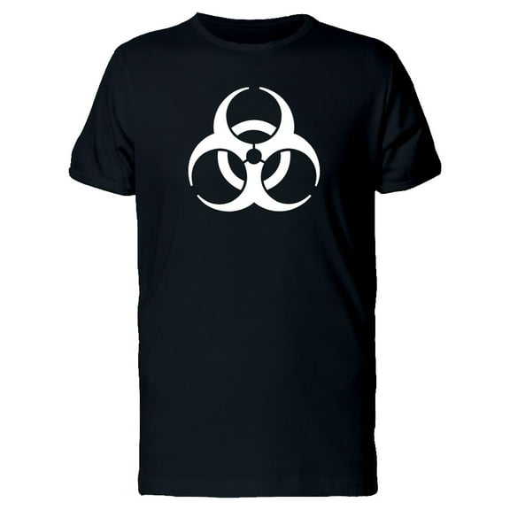 Biohazard Simple Logo T-Shirt Men -Image by Shutterstock, Male 4X-Large