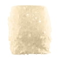thumbnail image 4 of YMNXA Womens Skirt High Waist Solid Color Sequins Slim Fit Comfortable Skirt For Casual Daily Wear Beige L, 4 of 5