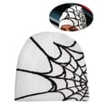 thumbnail image 7 of vlrwzc Spider Web Beanie Hat Wool Knitted Hat Y2K Street Beanie for Men Women Winter Warm Beanie Fashion Hip Hop Skull Cap, 7 of 7