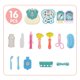 thumbnail image 2 of Juguetes Para Niños Bolso De Hombro Niños Juegos De Imaginación Juguetes Simulación Comida Maquillaje Doctor Cocina Juego De Juguetes De Plástico Para Niños Y Niñas Sweethay AP007945-03, 2 of 6