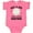 Hot Pink, variant on Inktastic Just a Girl Who Loves Volleyball Girls Baby Bodysuit
