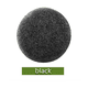 thumbnail image 1 of Qarigey Esponja de limpieza facial Almohadilla de limpieza facial redonda Limpiador de facial exfoliante portátil Pinceles de maquillaje y herramientas negro PC 1, 1 of 6