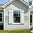 thumbnail image 3 of YYAo Plantation Shutters with Premium Board and Batten, Shutter with Three Horizontal Rails and Easy Mount for Farmhouse, Home Office, Living Room, Bedroom, White(14"*59"), 3 of 7