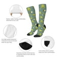 thumbnail image 6 of Bingfone Compression Socks For Women And Men Long Socks For Running Athletic Cycling Nurse-Cute Yoga Frogs, 6 of 9