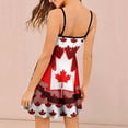 thumbnail image 4 of Women's Fashionable Spring And Summer Solid Color Adjustable Strap Strapless Sexy Casual Dress, 4 of 6