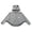 Gray-10, variant on Toddler Girls Panda Ear Hooded Full Zip Light Sun Protection Jacket Cute Cartoon Print Outdoor Coat