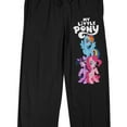 thumbnail image 2 of My Little Pony Friendship Is Magic Rainbow Dash & Princess Cadence Men's Black Sleep Pajama Pants-XL, 2 of 3