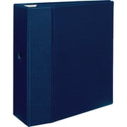 Avery Heavy-Duty Binder with One Touch EZD Rings, 11 x 8 1/2, 5" Capacity, Navy Blue