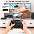 thumbnail image 2 of Wireless Controller for Xbox One with 2.4 GHz Wireless Adapter, Xbox One X/S/PS3 and PC (Black), 2 of 5