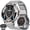 SILVER, variant on Smart Watch for Men, 1.85" HD Touchscreen, Bluetooth Calling (Answer/Make Calls), 100+ Sports Modes, 10-Day Standby, IP68 Waterproof, Fitness Tracker Compatible with Android & iPhone (2 Strap)