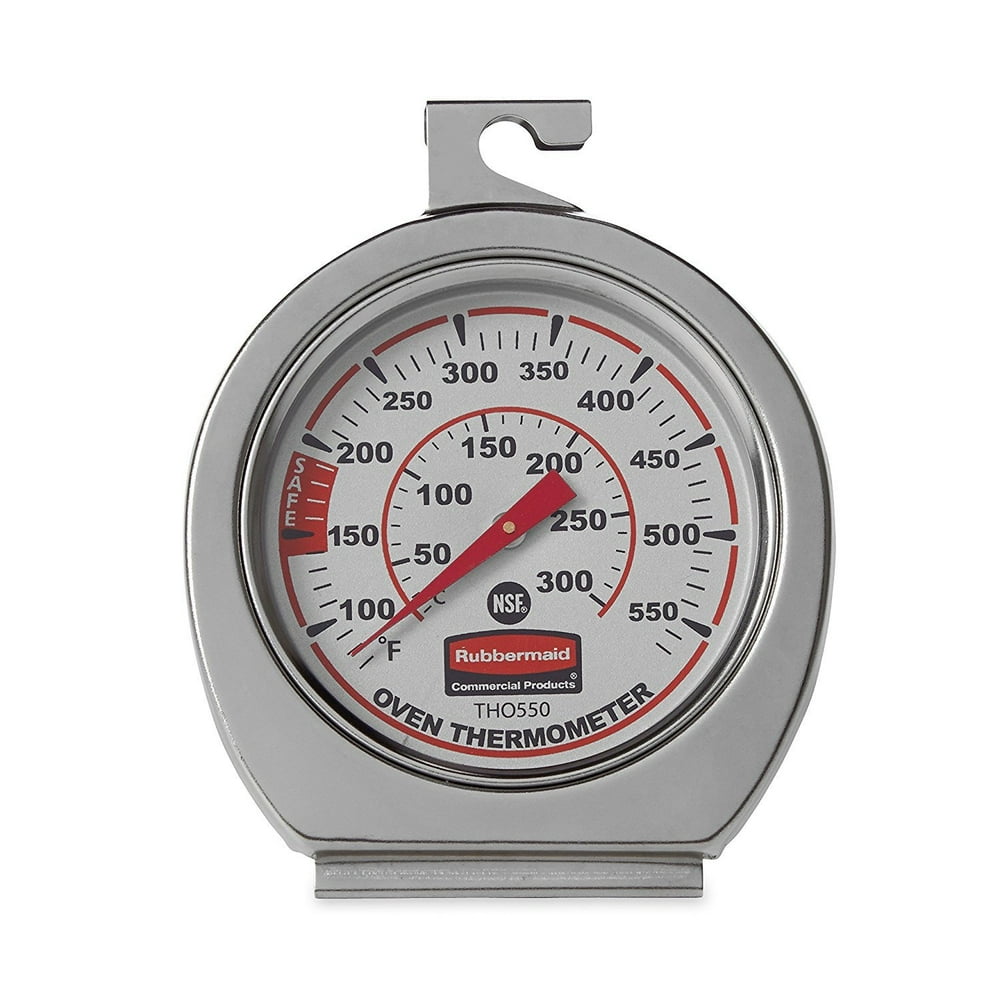 Rubbermaid Commercial Stainless Steel Oven Monitoring Thermometer