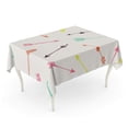 thumbnail image 1 of LADDKE Colorful Abstract Arrowhead Arrows Irregular Sort Pattern Elegance Modern Tablecloth Table Desk Cover Home Party Decor 52x70 inch, 1 of 1