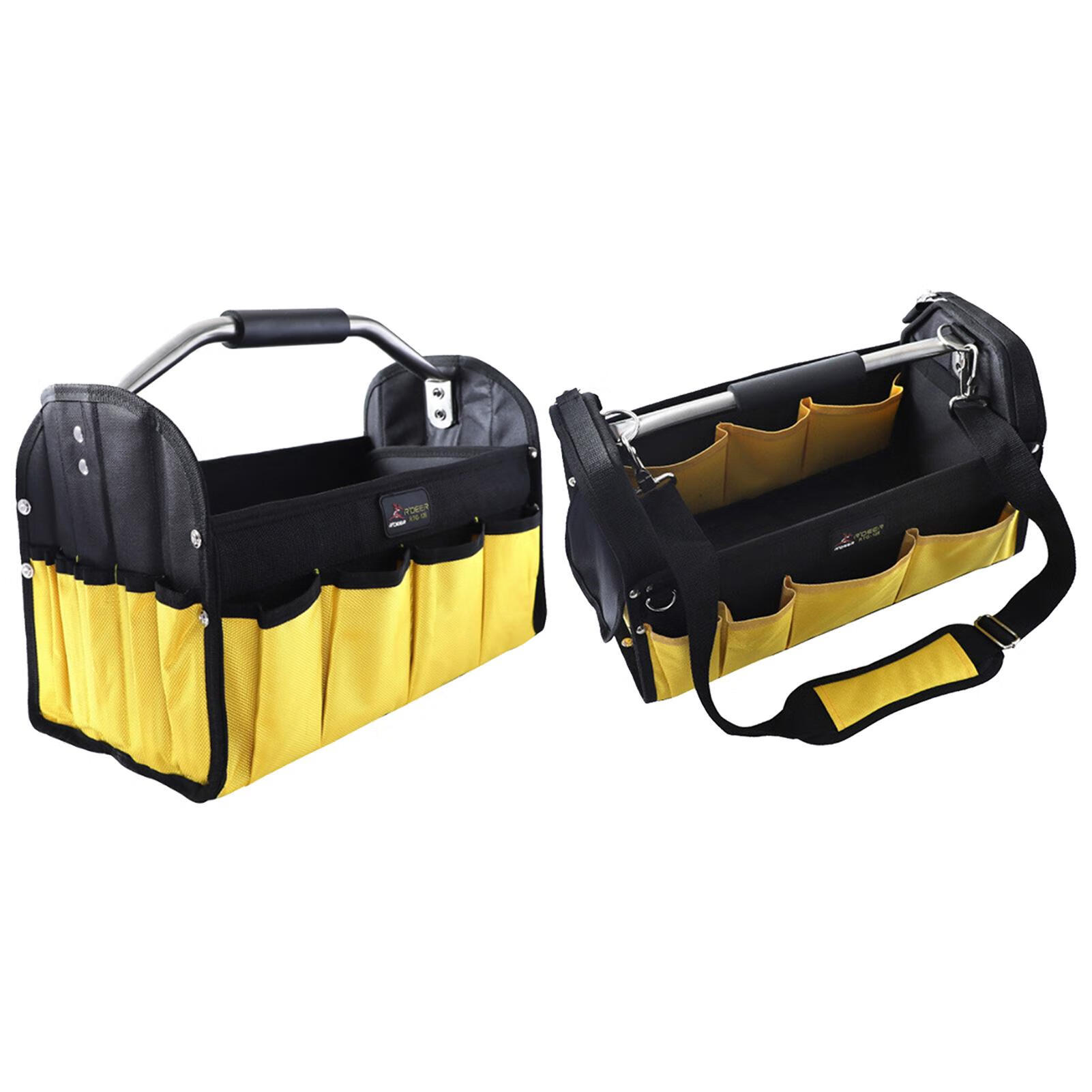 Tool Tote BagTool Storage Electrician Tool BagCanvas Tool Bag Open Top Tool Tote with Handle