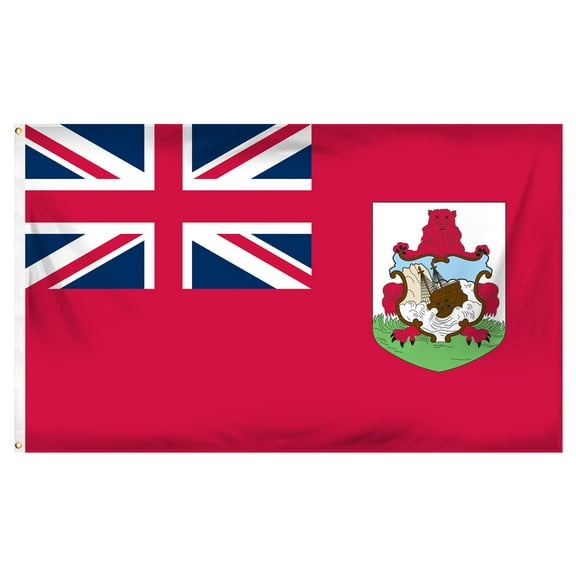Online Stores Bermuda 3ft x 5ft Printed Polyester Flag