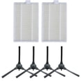 thumbnail image 1 of Side Brush Filter Kit for Zigma 980 981 Vacuum Cleaner Replacement Accessories, 1 of 10