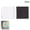 B, variant on DIY Acrylic Fridge Magnet Kit with Adhesive Backing 2x2 Inch Square Magnetic Photo Frames Set for Crafts Clear Refrigerator Magnets Maker for Customized Picture, Kitchen, Classroom Decor
