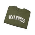 thumbnail image 3 of Walrus Sweatshirt Gifts Crew Neck Shirt Long Sleeve Unisex, 3 of 7