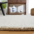 thumbnail image 5 of SAFAVIEH Abstract Delia Geometric Striped Wool Area Rug, Ivory/Light Grey, 2' x 3', 5 of 9