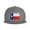 Gray, variant on Snapback Hat Texas Flag Print Adjustable Flat Bill Brim Hat for Men Women Casual Wear Black
