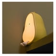 thumbnail image 1 of Luces de noche para niños Lámparas recargables USB, ABS sin BPA + lámpara de noche de silicona para lactancia materna, cambio de color, pera amarilla, 1 of 5