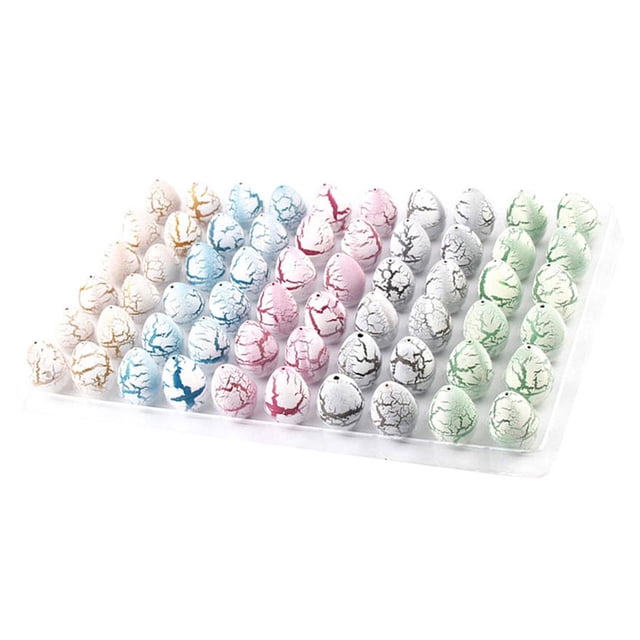60 Piezas De Huevos Mini De s Interior, Juguetes s De Novedad De Tamaño , Juguete De Eclosión D Yotijar Huevo de dinosaurio