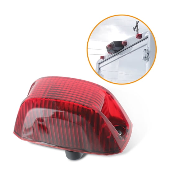 Rear Roof Cab Red Clearance Light Lamp for 2014-2019 Ram ProMaster 3500