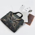 thumbnail image 5 of Laptop Bag Laptop Briefcase 15.7 x 3 x 11.8 Inches Laptop Bag Briefcases Laptop Storage Travel Laptop Bag Work Laptop Bag Gray Owl Pattern, 5 of 8