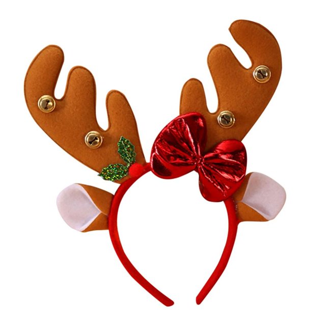 Christmas Headbands for Women / Girls Xmas Headband Reindeer Antler
