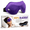 Purple, variant on 100% Blackout Eye Masks for Sleep: 3D Contoured Zero Eye Pressure Sleeping Mask for Lash Extensions - Great for All Sleep Positions - Perfect for Men Women Airplane Travel Essentials (Purple)