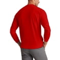 thumbnail image 2 of Ma Croix Mens Lightweight Casual Premium Comfort Crew Neck Collar Long Sleeve T-Shirt, 2 of 7