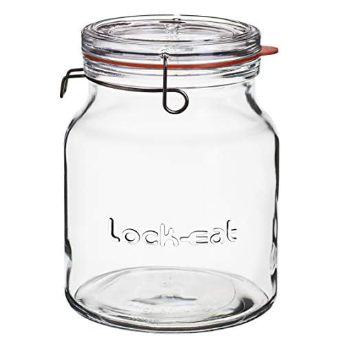 Luigi Bormioli Lock-Eat Handy Jar 67.75 Ounce (2 Liters)