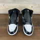 thumbnail image 4 of N I-K-E A i r-Jor-dan 1 Mid Mens Size 12 Black White Metallic Gold Silver HV0789 010, 4 of 6