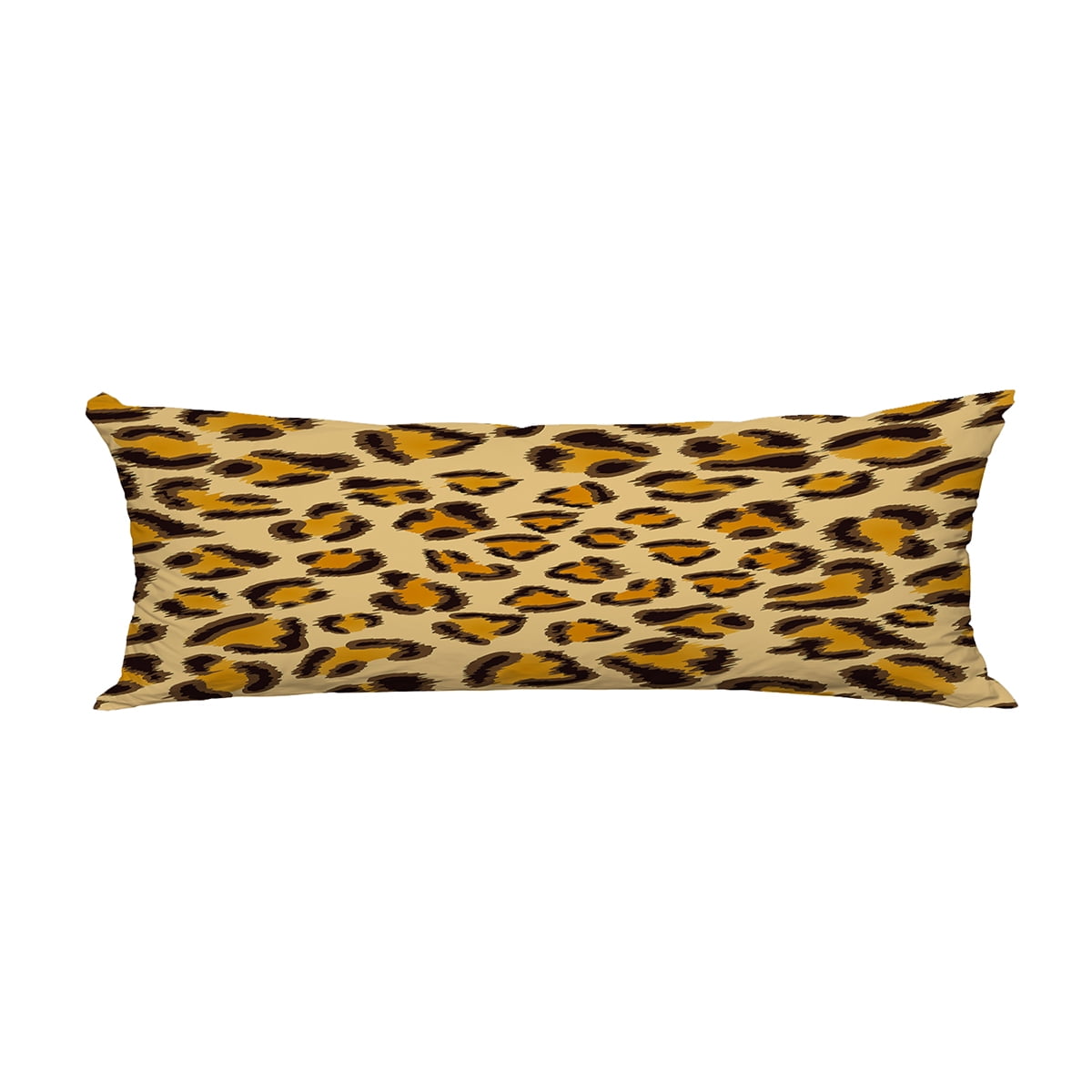 snow leopard body pillow