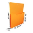 thumbnail image 3 of Byndra Magnetic File Organizer, A4 Paper Holder Folder for Fridge Wall Whiteboard Office Mail and Document Storage, 3 of 9