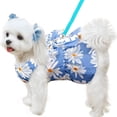 thumbnail image 4 of Newborn Brand Dog Dress Harness With Leash Set Pet Puppy Cat Vest Clothes, 4 of 10