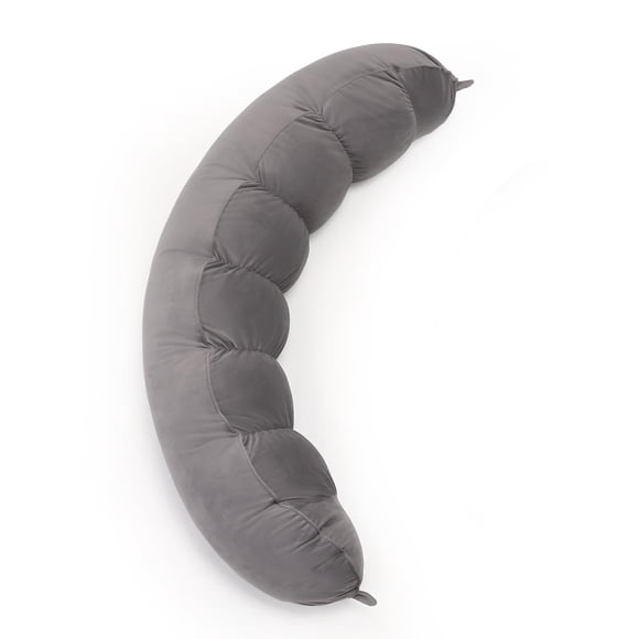 Almohada corporal Ailuteie Peallow, larga y redonda, para adultos, con soporte lumbar
