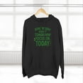 thumbnail image 4 of Motivational Fleece Hoodie - Three-Panel Design, 4 of 4