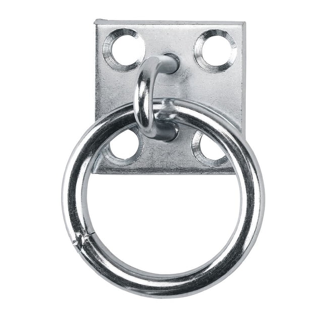 Anillo De Enganche Para Caballos, Revestimiento A Prueba De óxido, Placa De Anillo De Amarre De Fácil Instalación Para Baño Estable