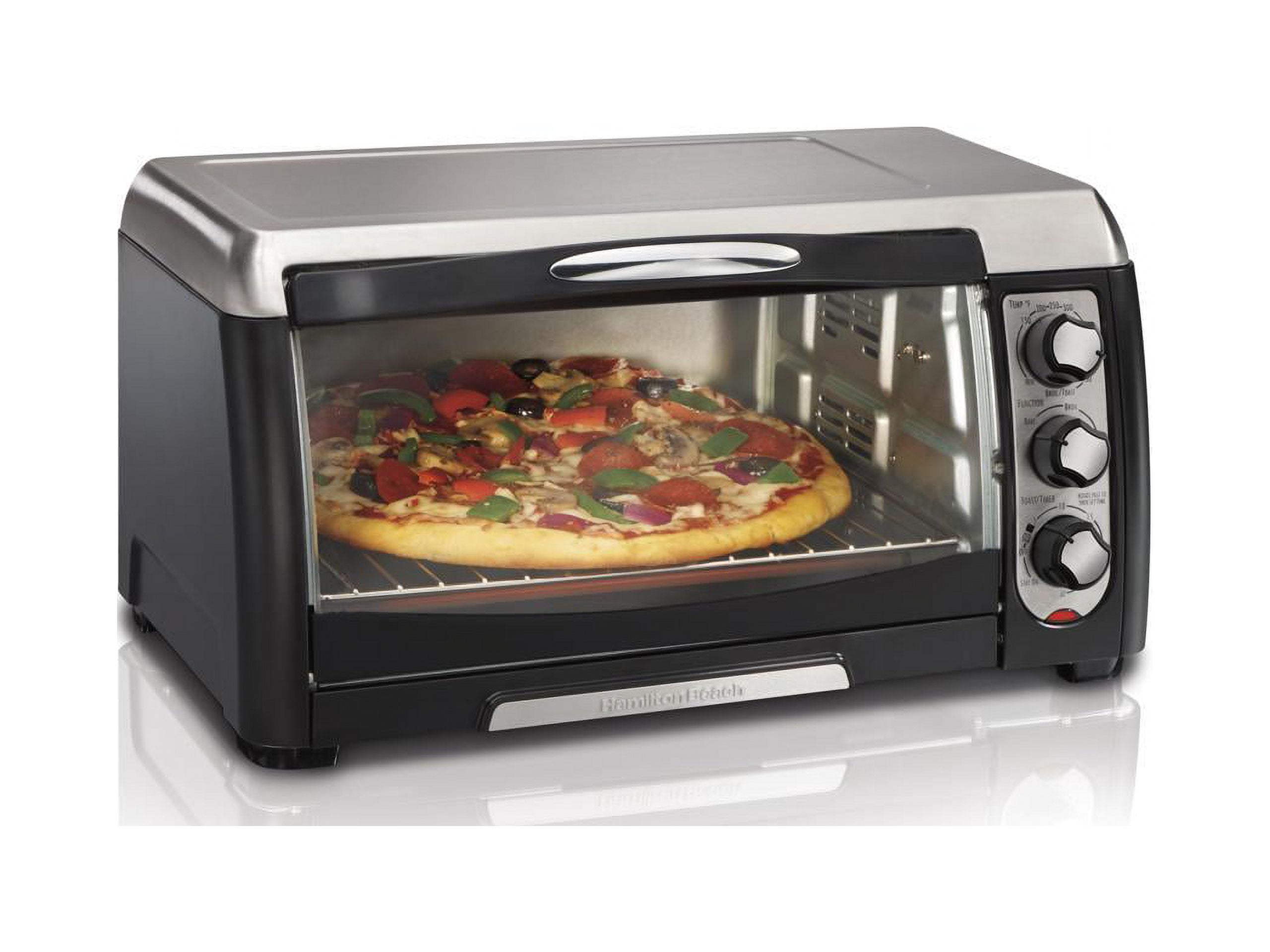  Hamilton Beach 6 Slice Convection Toaster Oven With